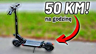 CO ZA MOC!! 🔥 Jechałem prawie 50km/h! 😱 Hulajnoga Motus 10 Pro 2022