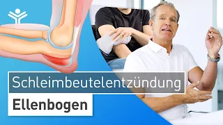 Schleimbeutelentzündung am Ellenbogen (Bursitis) – Schwellung selbst behandeln oder sofort zum Arzt?