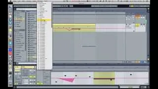 Automating Pitch Bend, Mod Wheel, etc.. in Ableton