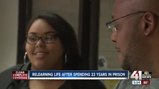 Ricky Kidd relearning life after spending 23 years in prison