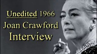 Joan Crawford | UNEDITED Interview (December 1966)