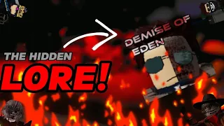 (ROBLOX) The LORE Of Demise of Eden | Part 1