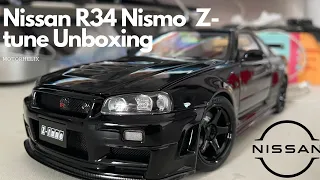 MH Nissan Skyline R34 Nismo Z tune Unboxing