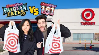 Target Pokemon Card Shopping Challenge: Who Can Pull More With $75!?