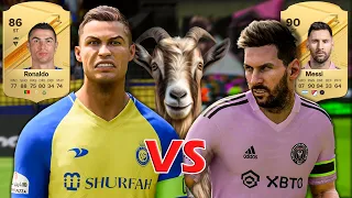 MESSI vs. RONALDO... in FC24!