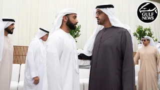 UAE President Sheikh Mohamed receives condolences over passing of Hazza bin Sultan