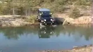 Jeep Rubicon Deep Water Crossing