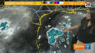 Sunday Forecast: Hot and humid, isolated seabreeze showers possible