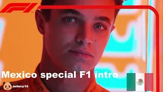 F1 INTRO WITH MEXICAN THEME SONG 2022 🇲🇽