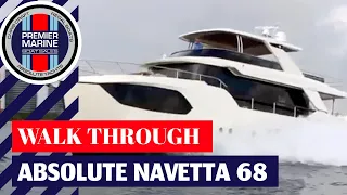 Absolute Navetta 68 FEATURES WALK-THROUGH BoatTEST for Sale by Premier Marine Boat Sales Sydney