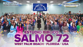 Salmo 72 (Estudio Bíblico) - Hna. María Luisa Piraquive, West Palm  Beach USA, 15 jun 23 - 571