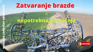 How to prepare soil for planting corn, Zatvaranje zimske brazde,Priprema zemljišta za setvu kukuruza