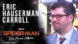 Executive Producer Eric Hauserman Carroll LIVE from the Spider-Man: Far From Home red carpet