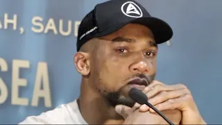ANTHONY JOSHUA (FULL) POST-FIGHT PRESS CONFERENCE WITH EDDIE HEARN AFTER HEARTBREAKING LOSS TO USYK