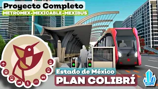 Este es el PLAN de TRANSPORTE en el ESTADO DE MEXICO al 2029! Plan COLIBRÍ