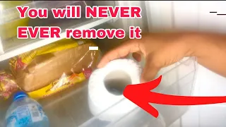 Put A Roll Of Toilet Paper In Your FRIDGE And What Will Happen Next Will Shock you