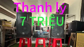 Thanh lý dàn karaoke gia đình giá rẽ alo 0946304200