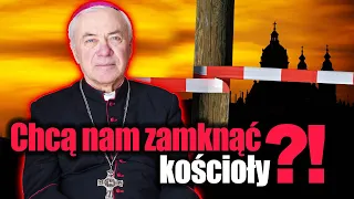 Czy zamkną kościoły na Wielkanoc?! Abp Jan Paweł Lenga