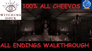 WITCHING HOUR FULL HORROR GAME WALTKRHOUGH || ALL ACHIEVEMENTS 100% || ALL ENDINGS