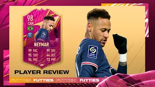 Absolute baller! 🔥 | 98 FUTTIES Neymar Player Review | FIFA 22 Ultimate Team