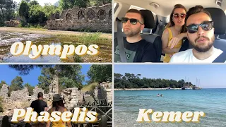 Antalya Gezilecek Yerler | Olympos, Phaselis, Kemer, Tünektepe Teleferik