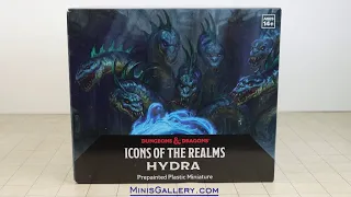 D&D Icons of the Realms, Hydra, Pre-Painted Miniatures, A Quick Preview