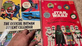 Unintentional ASMR: Opening Advent Calendars - Batman and Star Wars