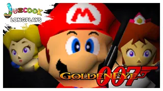 Goldeneye: 007 with Mario Characters // Full Playthrough (Longplay)
