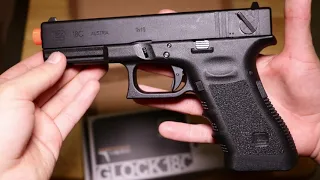 Unboxing Airsoft Glock 18c By Elite Force/Umarex