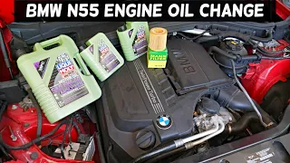 HOW TO CHANGE OIL N55 335i 535i 435i 635i M235i X1 X3 X4 X5 X6 XDRIVE35i SDRIVE35i M2 M40i