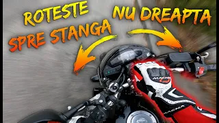 Cum se conduce CORECT o motocicleta - TUTORIAL PART 1