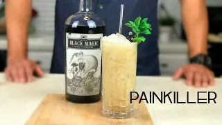 How to make a PAINKILLER COCKTAIL || Tiki Cocktail recipe