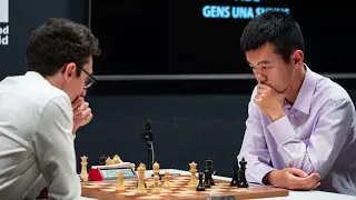 COMBATANT'S GAME!! Fabiano Caruana vs Ding Liren || Candidates 2022 - R11