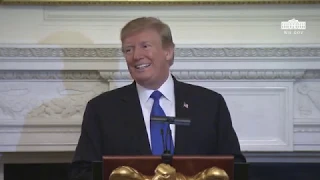 President Trump Participates in the 2019 White House Business Session with Nation's Governors