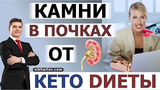 Камни в почках это всё КЕТО диета. Кетогенное питание и мочекаменная болезнь. Кетоз: ураты, фосфаты.