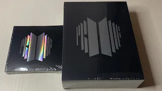 Распаковка альбома BTS / Unboxing BTS Proof (Standard & Compact ver.) & more & more / прямой эфир