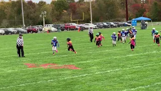 7u Football #runKoltonrun Touchdown