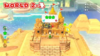 [ SUPER MARIO 3D WORLD ] 슈퍼 마리오 3D 월드 WORLD 2-占 쿠파군단의 킬러 전차