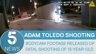 Adam Toledo: Bodycam footage of 13-year-old boy being shot dead by Chicago police released | 5 News