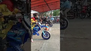 EMAK GILA || Balapan drag 201m || Yz125 vs CB 1000 cc❓