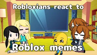 Robloxians React to Roblox Memes