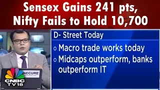Market Wrap - 28th May | Sensex Gains 241 pts, Nifty Fails to Hold 10,700; IT stocks correct