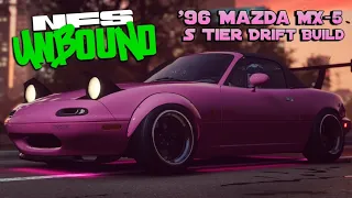 1996 Mazda MX-5 Miata (S Tier Drift Build) | Need for Speed Unbound