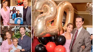 Wow !! Surprising Update !! Behind-the-Scenes Photos from Christel Khalil's 20th Anniversary Party