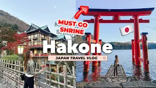 SPIRITED AWAY HOTEL?? 😱 THINGS TO DO IN HAKONE - MUST GO TO VIRAL SHRINE | Japan Travel Vlog 🇯🇵