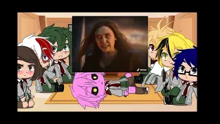 MHA react to Avengers edits