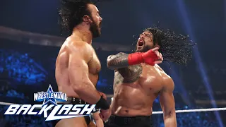 Drew McIntyre goes toe-to-toe with Roman Reigns: WrestleMania Backlash (WWE Network Exclusive)