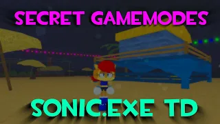 Secret Gamemodes | Sonic.EXE The Disaster
