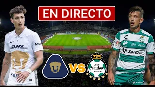 ¿CUANDO Y DONDE VER EN VIVO PUMAS VS SANTOS? LIGA MX