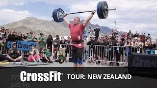 The CrossFit Tour: Competition in Kiwi Country--Hang Snatch Event